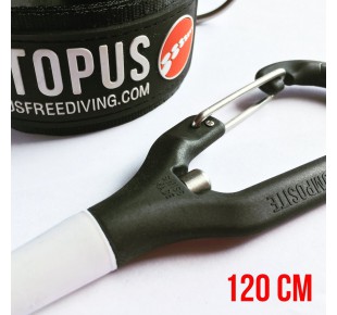 Buoys and equipment - lanyard Octopus, competition lanyard, 120cm, black