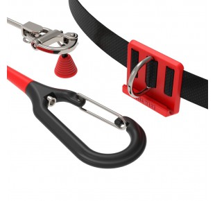 Buoys and equipment - harness Octopus CNF LANYARD - red