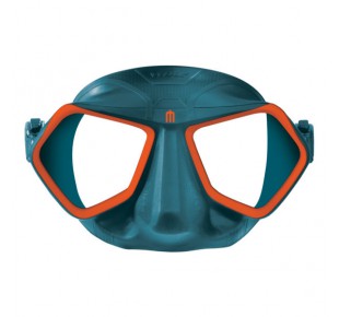 Masks - mask Omer, Wolf, petroleum/orange