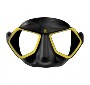 Masky - maska Omer, Wolf, černá/žlutá