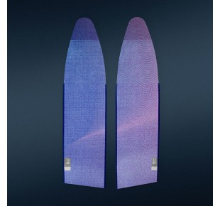 Fins - blades 29/71, Series 2: X Blue dot, carbon