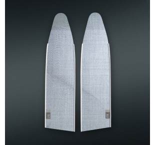 Fins - blades 29/71, Series 2: X Pure white, carbon