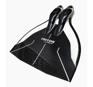 Fins - monofin Triton, Elemental, carbon