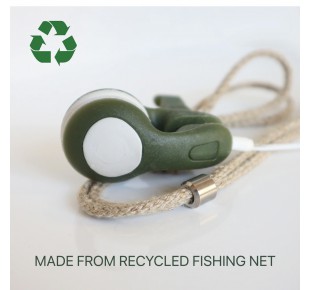 Nose clipy - svorky na nos - noseclip Octopus, CLASSIC, recyklovaný, zelená