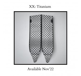 Fins - blades 29/71, XX Performance, carbon, titanium