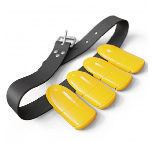 Weights - belt weigth Lobster, Belt Set, large, yellow