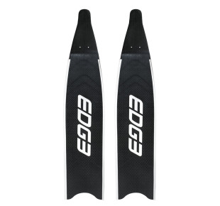 Fins - blades Cetma Composites, Edge, carbon, white/white