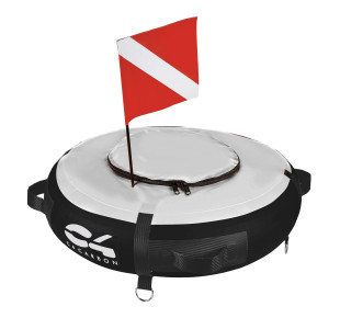 Buoys and equipment - buoy C4, Tavolara Freediving, white