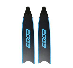 Fins - blades Cetma Composites, Edge, carbon, blue/blue