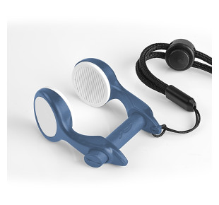 Nose clips - noseclip C4, FLOW plastic, blue