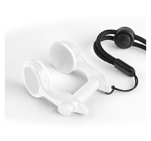 Nose clipy - svorky na nos - noseclip C4, FLOW plastic, bílá