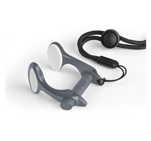 Nose clips - noseclip C4, ZETA plastic, gray