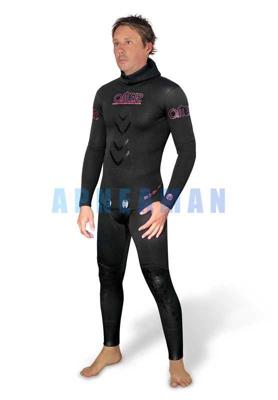 wetsuit OMER Bifo Black 5mm OMER