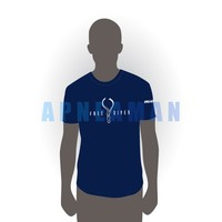 T-shirt Freediver AA - short sleeve, blue