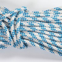 rope Apneaman, DM, white/blue, 12mm