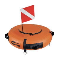 buoy C4, Tavolara Freediving, orange