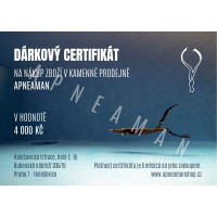 poukaz na vybavení 4000,- Kč