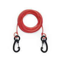 line C4, elastic line for buoys, two pom carabiner