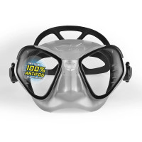 mask C4, Condor antifog, silver / black