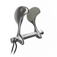 noseclip Lobster, silver