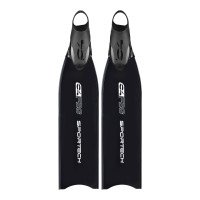 fins C4, SPORTECH FBG, black, hardness medium