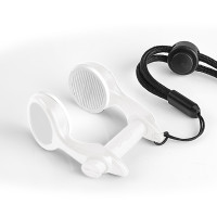 noseclip C4, FLOW plastic, bílá