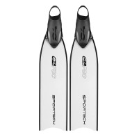 ploutve C4, SPORTECH FBG, bílá, tvrdost soft