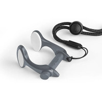 noseclip C4, ZETA plastic, šedá